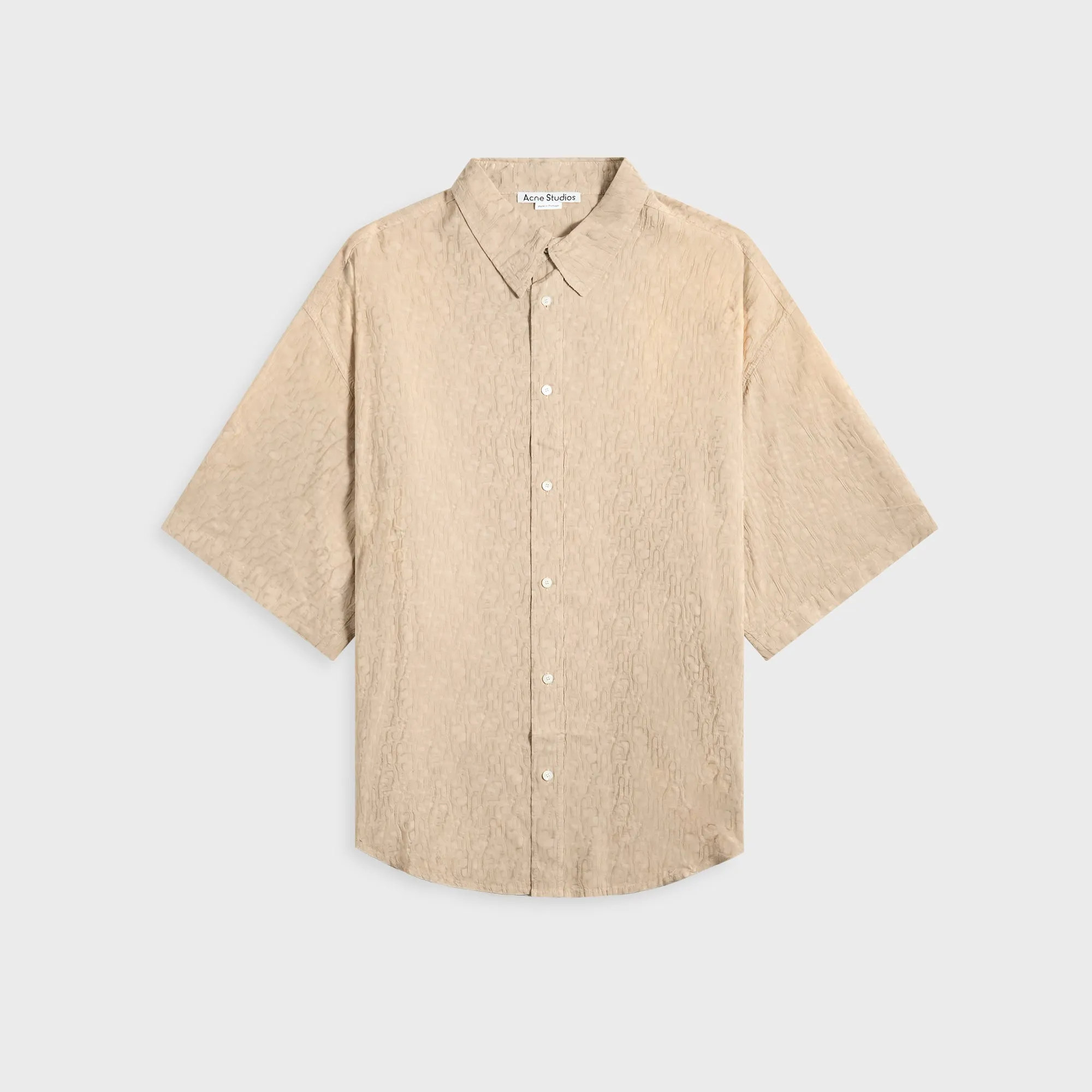 Relaxed City Style Acne Studios Shirt - Warm Grey