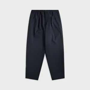 Marni Tropical Wool Cropped Drawstring Trousers - Blue / Black anti slip grip Timeless Comfort
