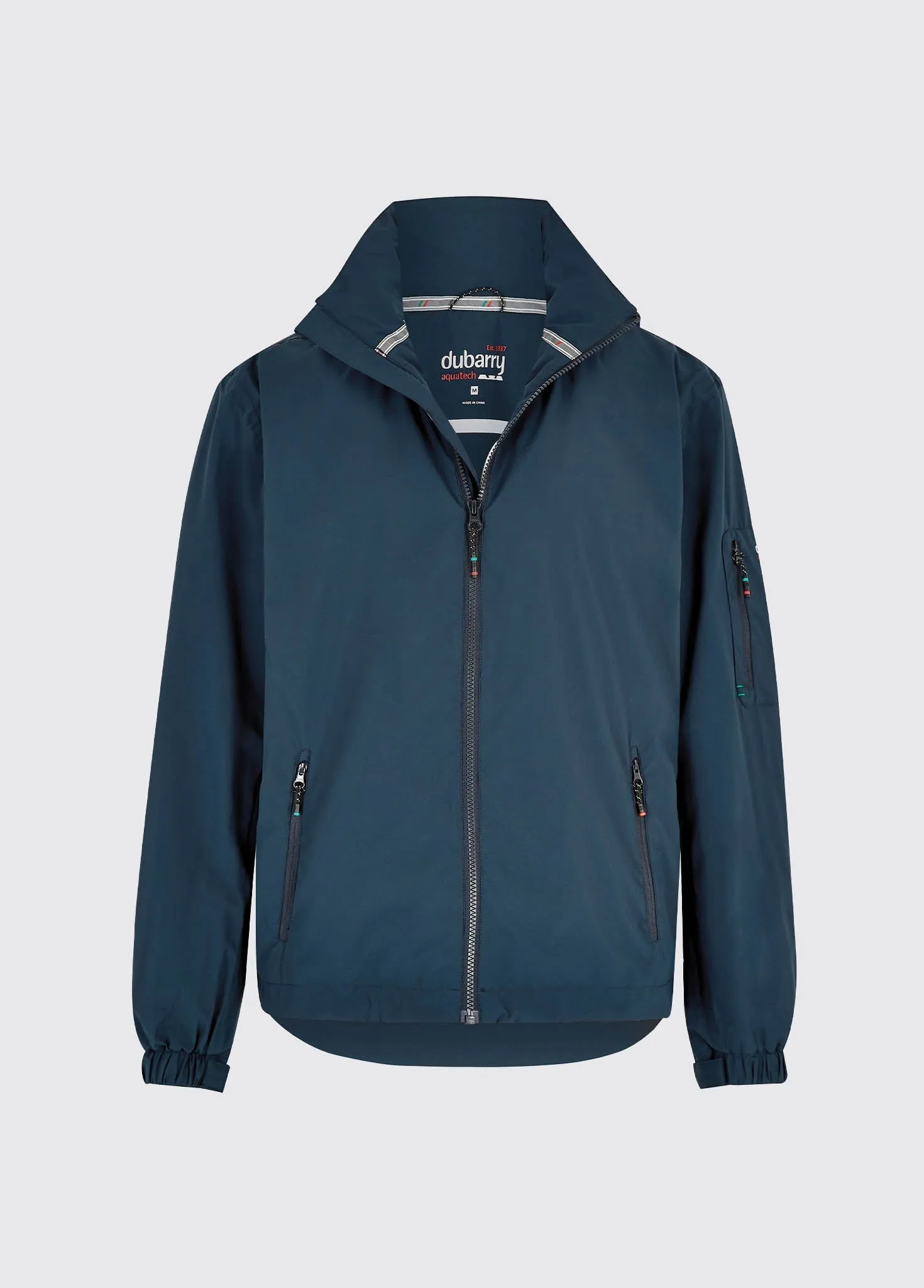 Croatia Men's Fleece-lined Crew Jacket - Navy Very Cold