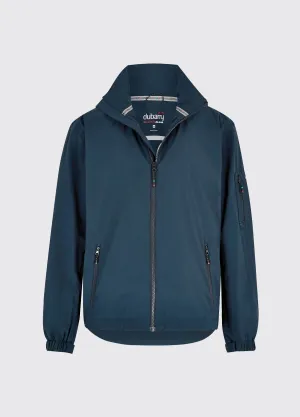 Croatia Men's Fleece-lined Crew Jacket - Navy Very Cold