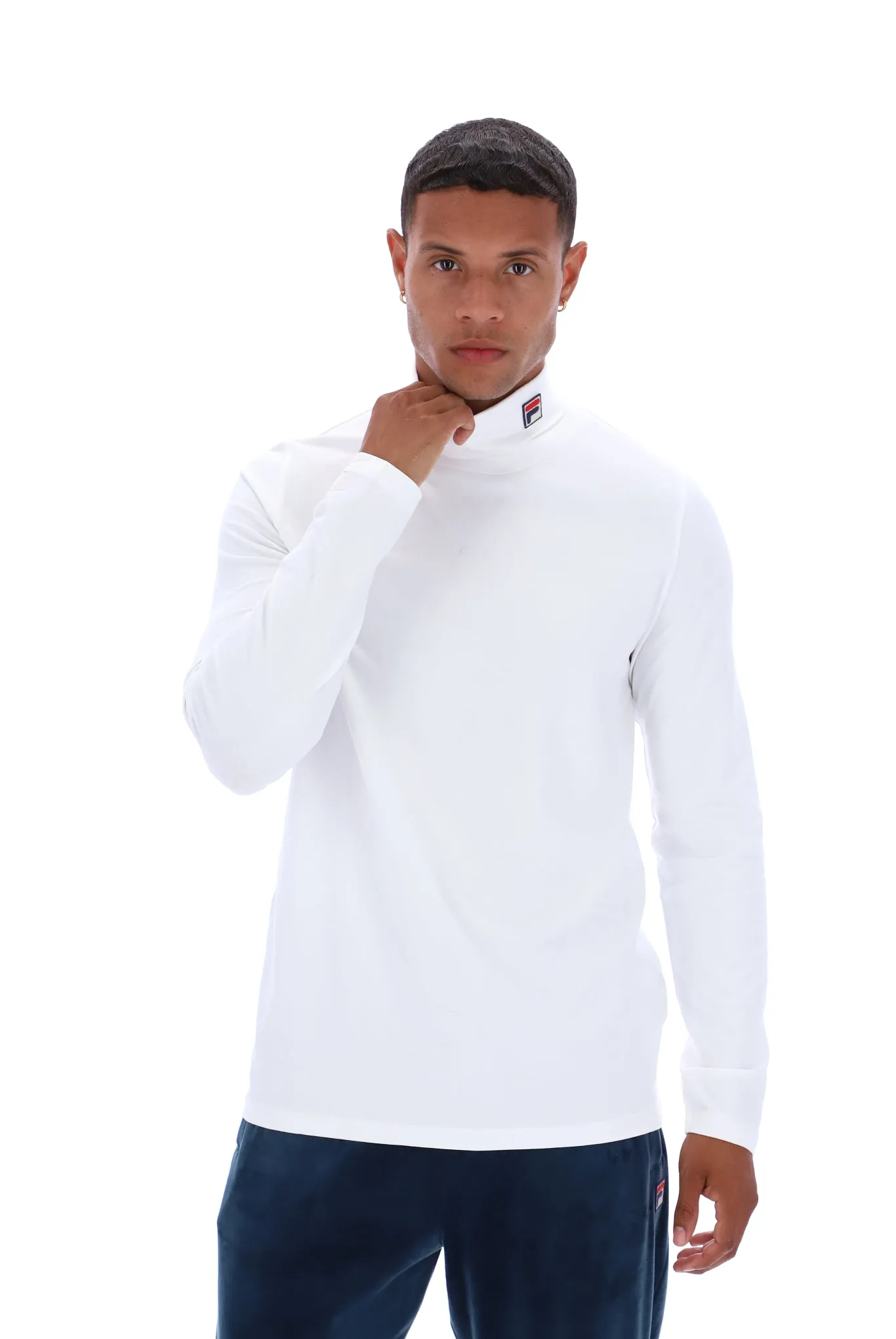 19th Classic Fila Roll Neck Simple and Cozy Quick-Drying Shirt