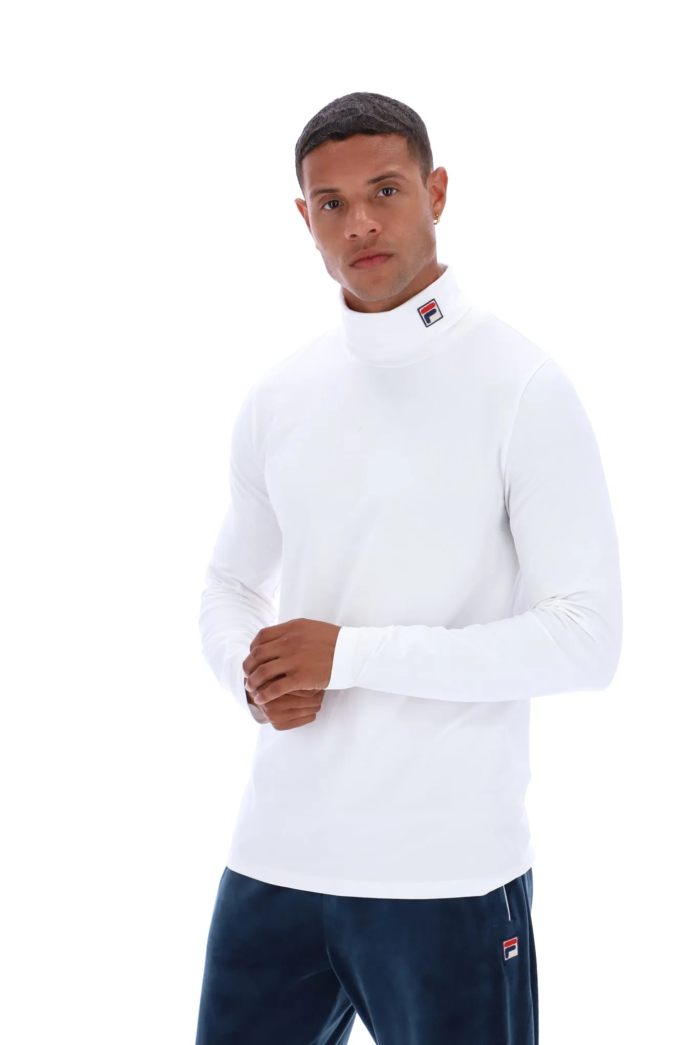 Zero Waste Production 19th Classic Fila Roll Neck