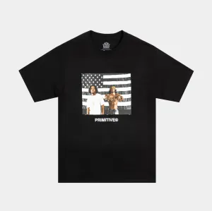 Unisex Fit Outkast Graphic Mens Short Sleeve Shirt (Black/White)