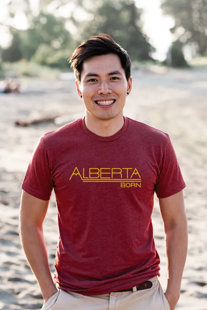 Alberta Born T-shirt (Mens) Chic Design