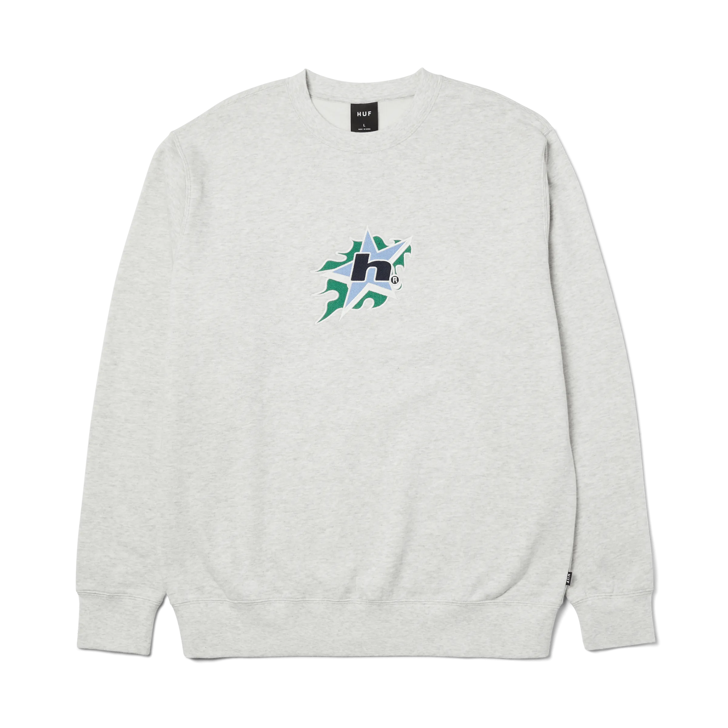 Comfy Layering H Bit Crewneck Sweatshirt