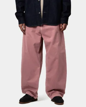 Comfortable Design Look Date Night Sustainable Carhartt WIP Brandon Pant Loose Straight Mens Trousers - Dusky Pink
