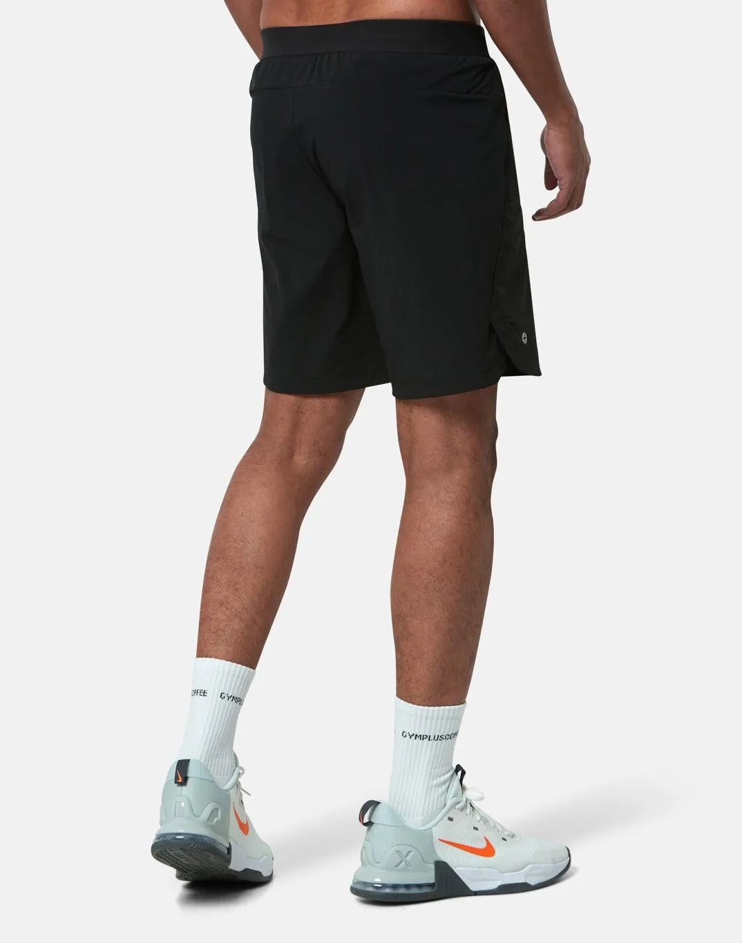 Comfy Shape shrink-resistant Relentless 7" Shorts in Black