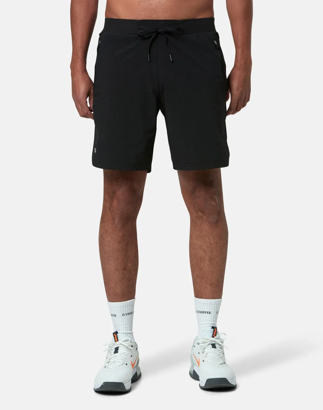 City Mood Sun Protection Fabric Relentless 7" Shorts in Black