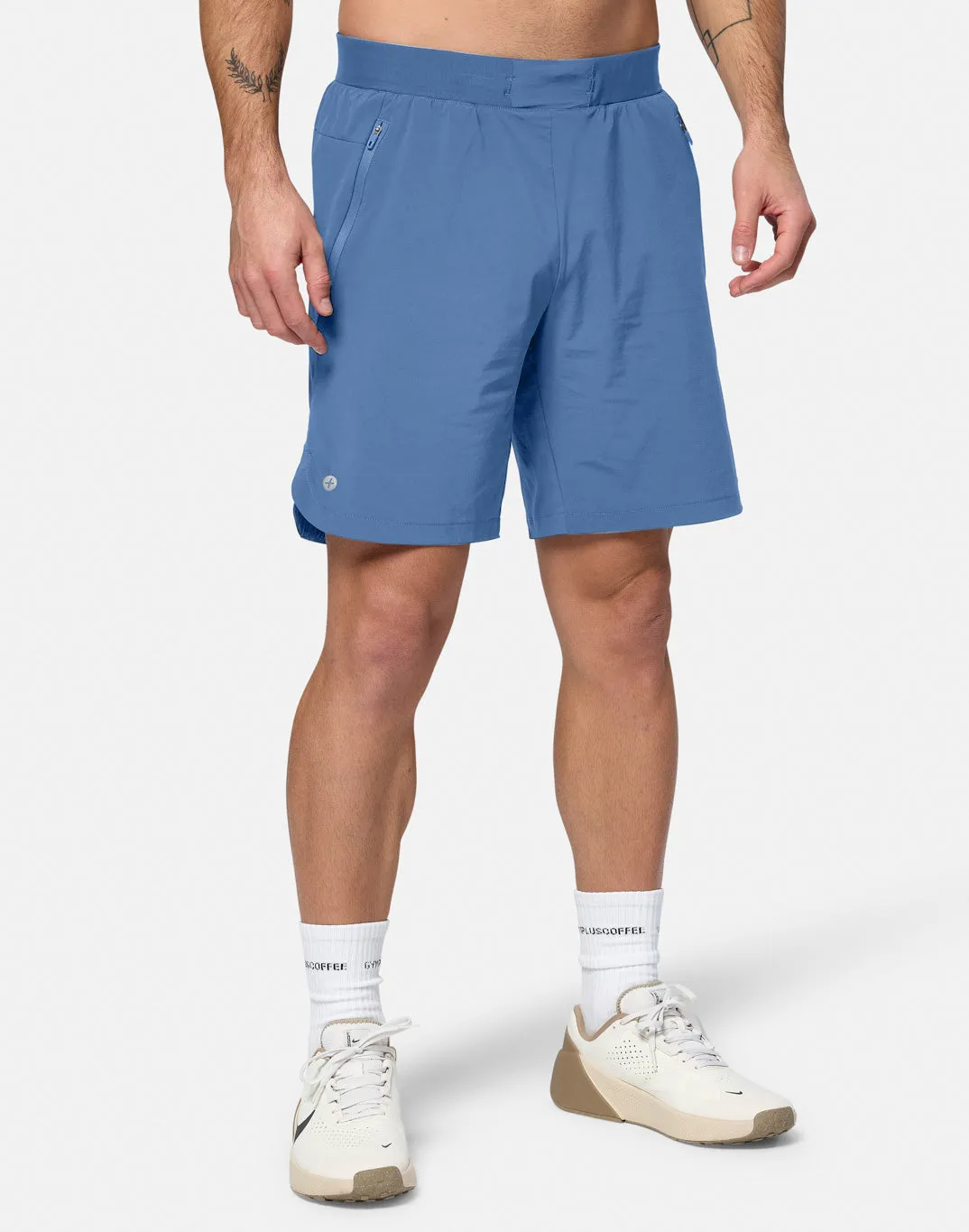 No Chafe Relentless 7" Shorts in Oasis Blue
