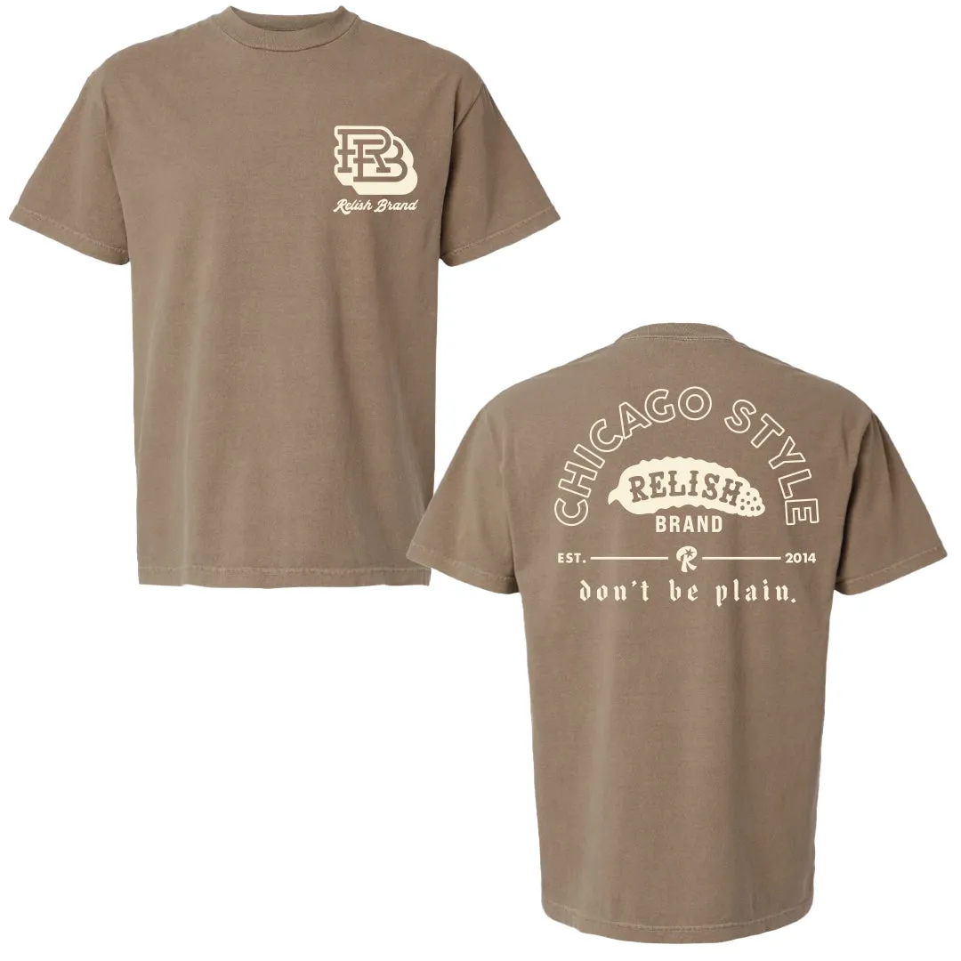 Relish Essentials - State Street Pickle - shirt [5 colors] - Garment Dyed Hypoallergenic fabric