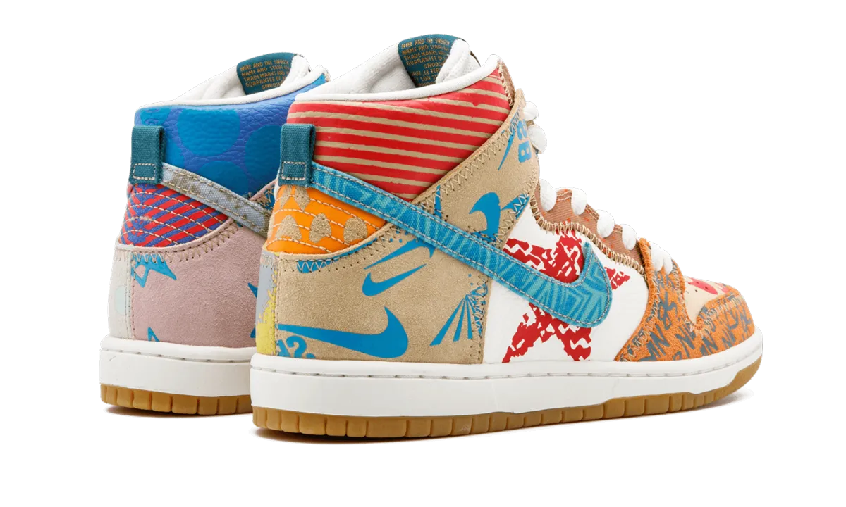 velcro SB Zoom Dunk High PREM "What The Dunk '17"