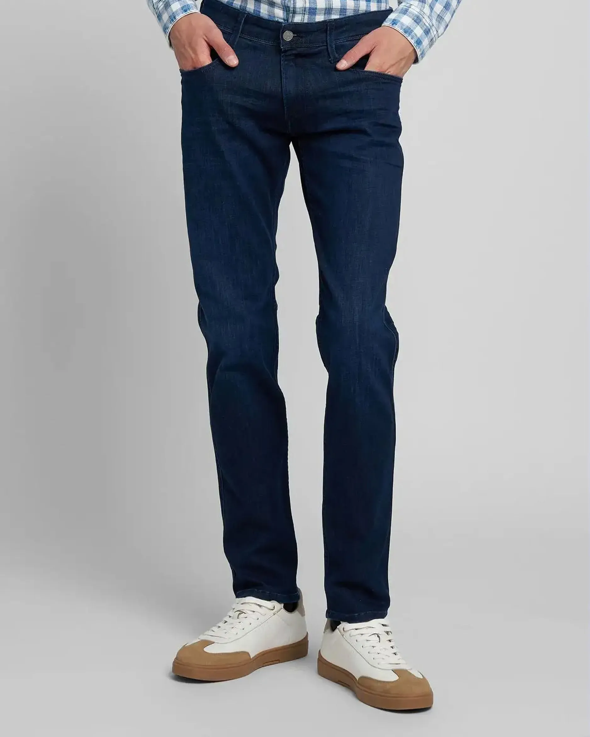 Strong Stitch Style Element Replay Anbass Slim Fit Mens Jeans - Dark Blue