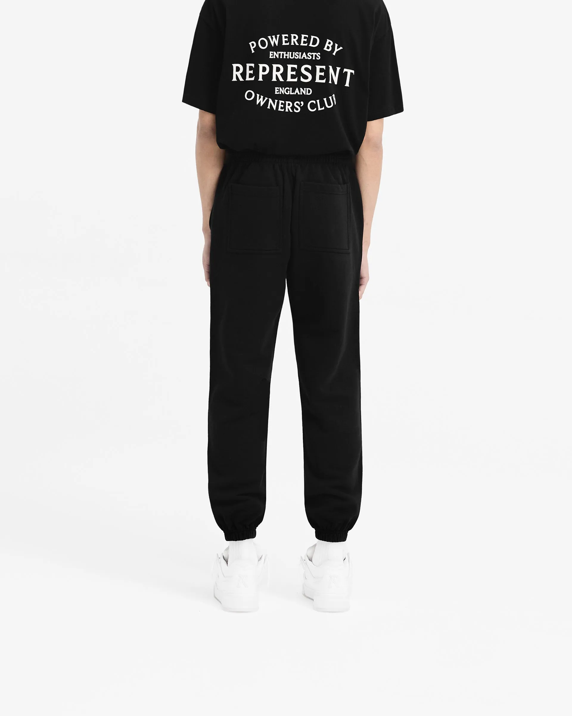 Perfectly Relaxed Represent Owners Club Stamp Sweatpant - Jet Black
