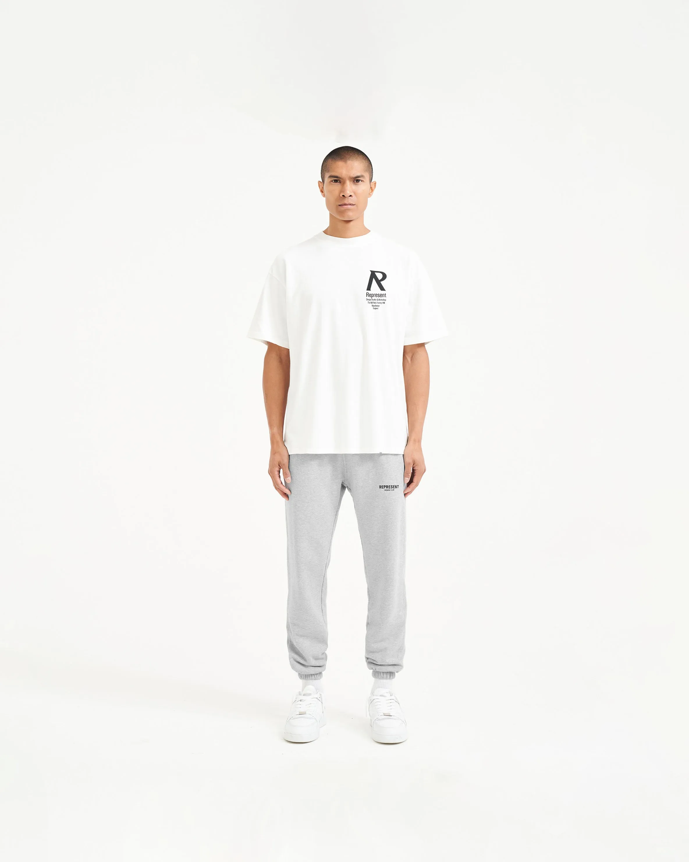 Represent Owners Club Sweatpant - Ash Grey AntiPillingFabric