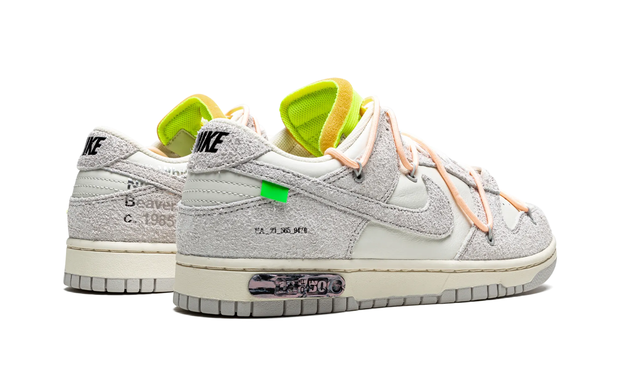 Dunk Low "Off-White - Lot 12" Active Grip Arch support