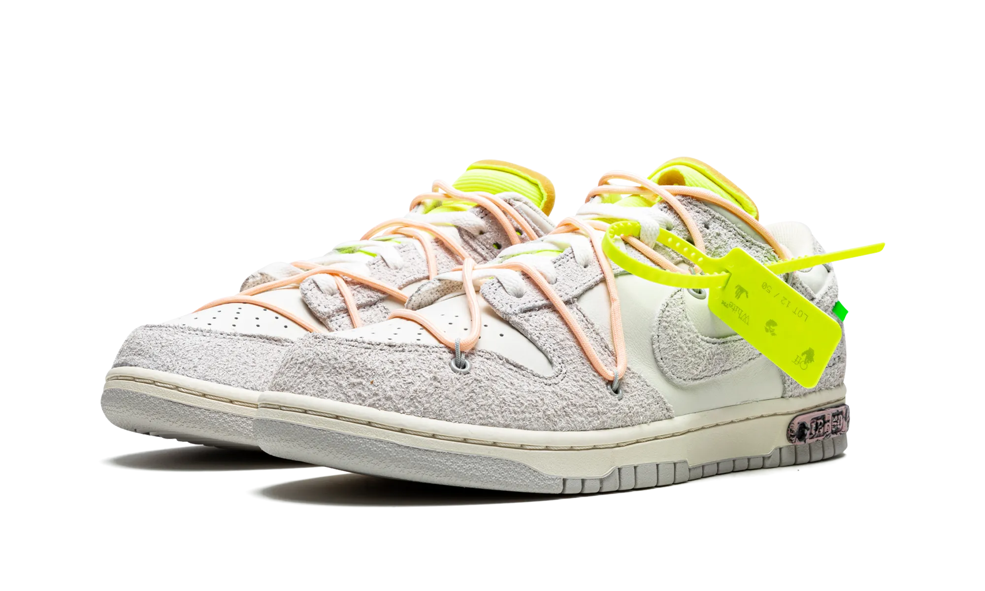 Comfort Lacing Dunk Low "Off-White - Lot 12"