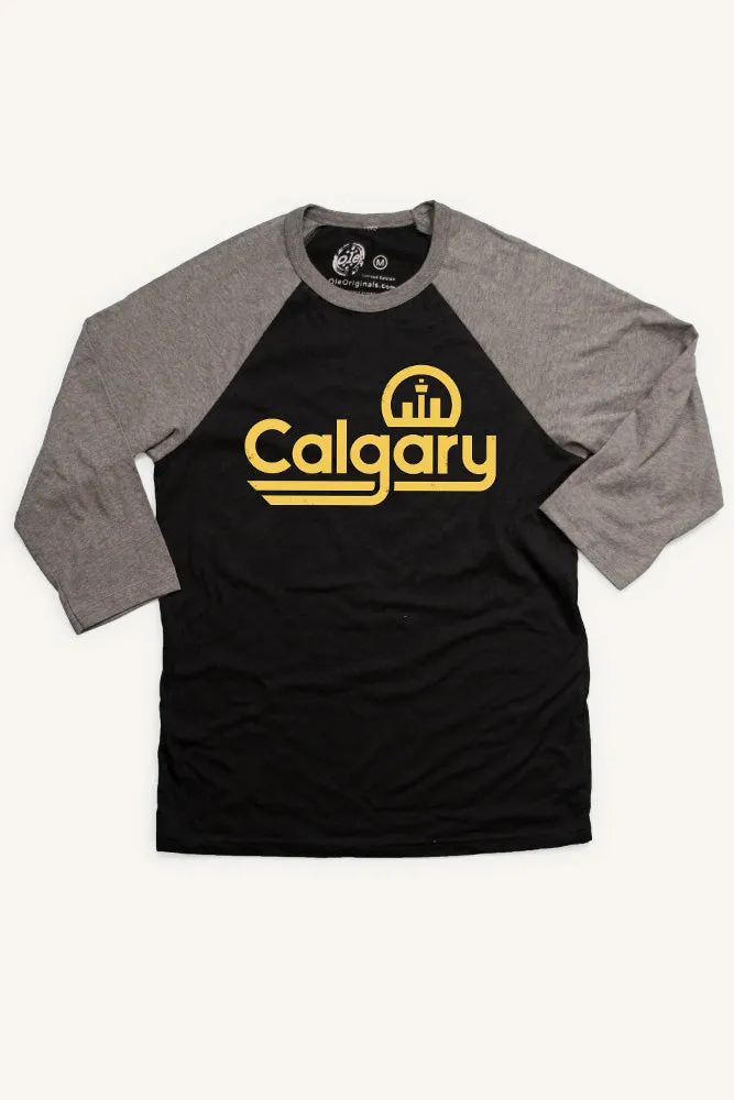 Retro Calgary Baseball Shirt (Unisex) MoistureWicking Technology Chic Comfort