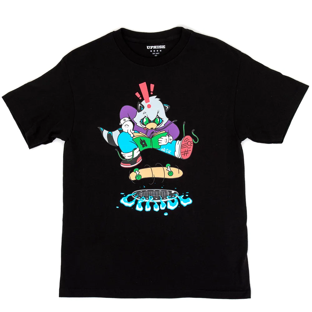 Organic Cotton Construction Richie Multi-Tasking T-shirt (Black)