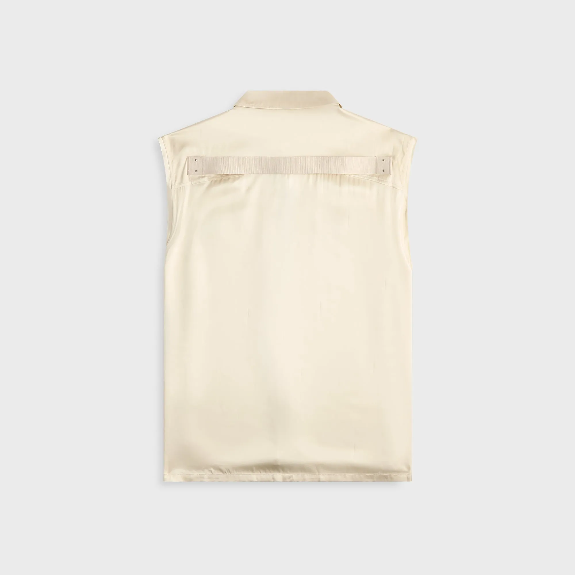 Light Reflective All Weather Protection Rick Owens Camicia Senza Maniche Jumbo Sl Outershirt - Dinge