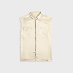 Rick Owens Camicia Senza Maniche Jumbo Sl Outershirt - Dinge Wrinkle Free Exterior