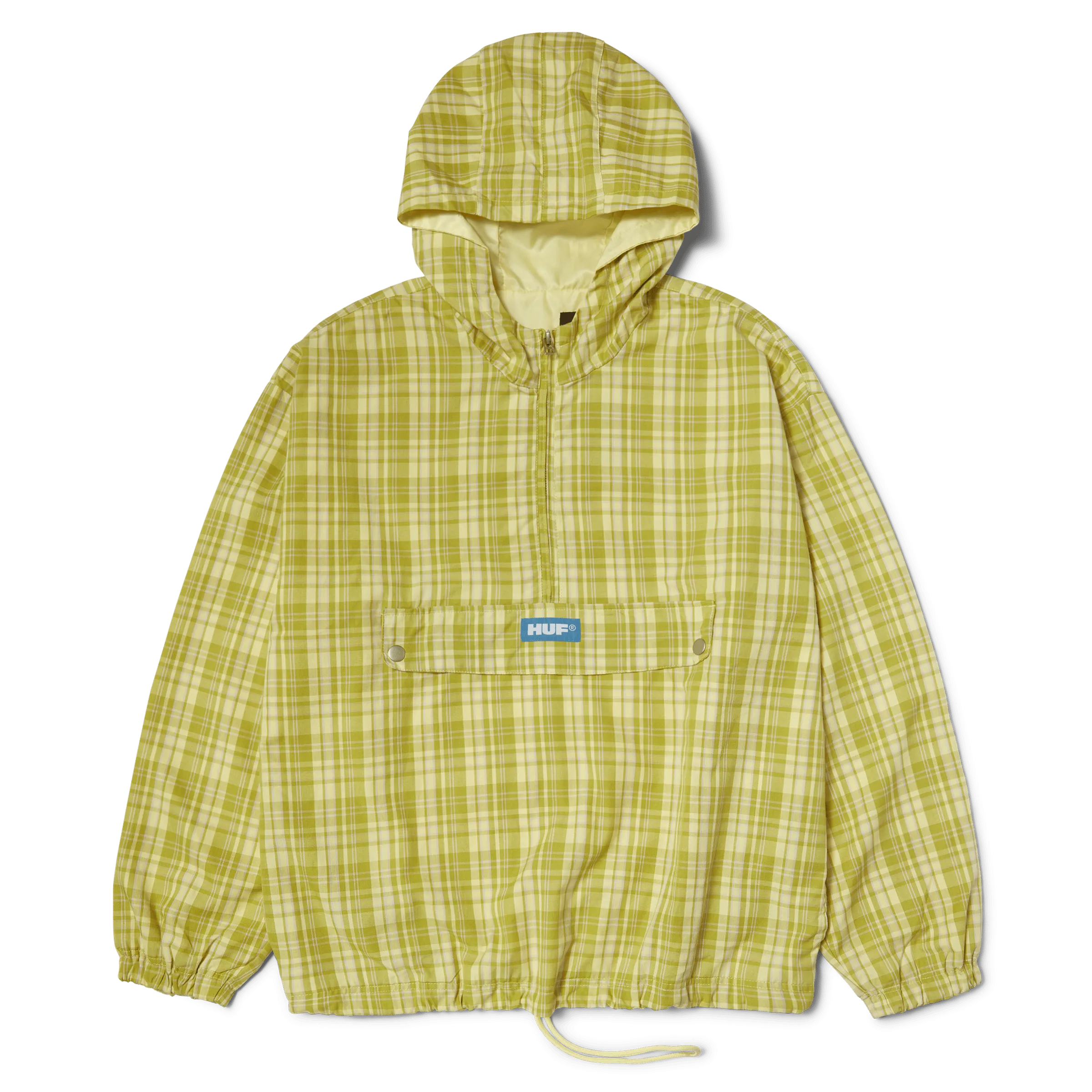 Rivington Plaid Anorak Travel Ready Wind Protection