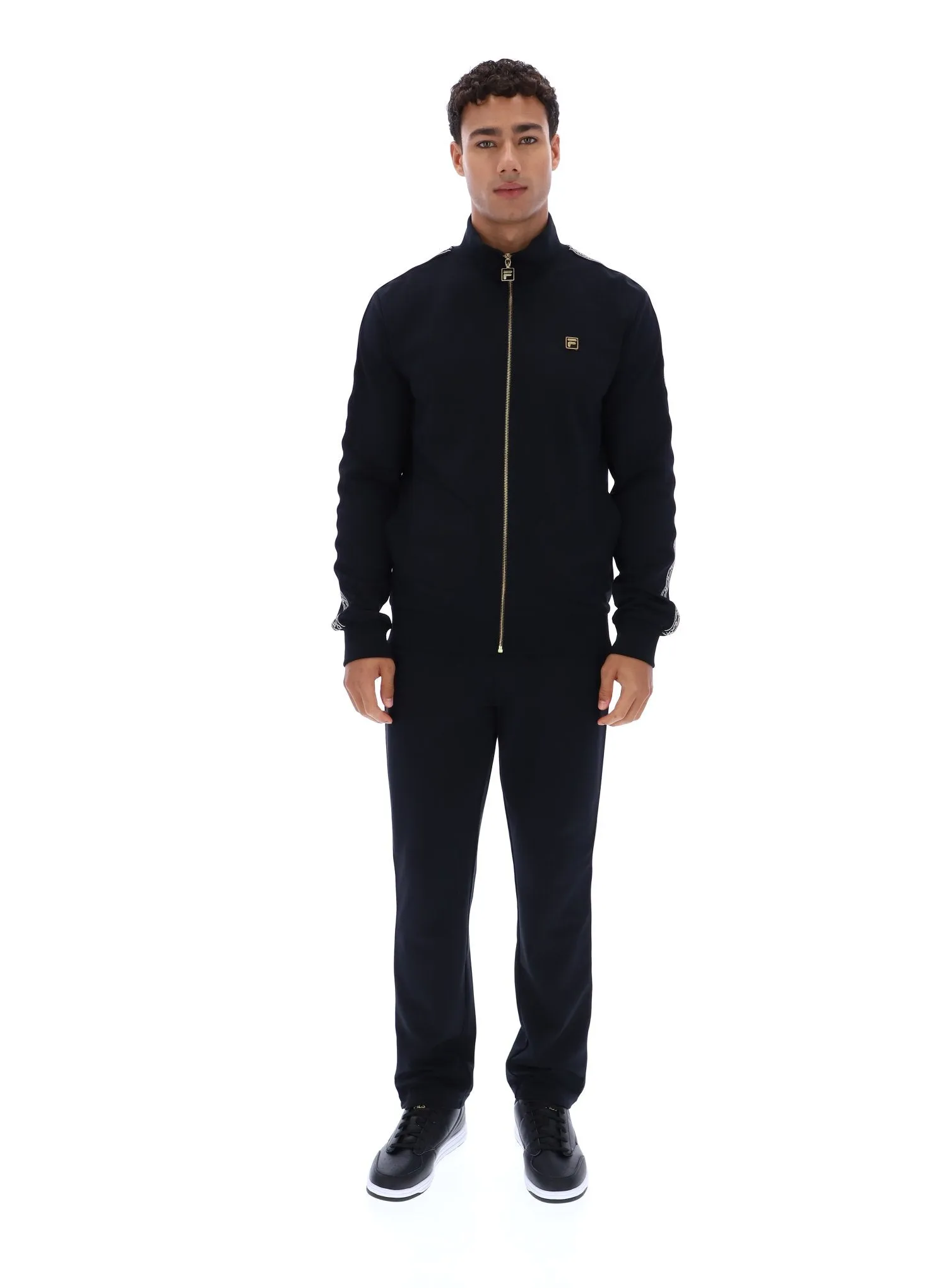 Modern Sporty Roman Full Zip Jacket with Tape Detail
