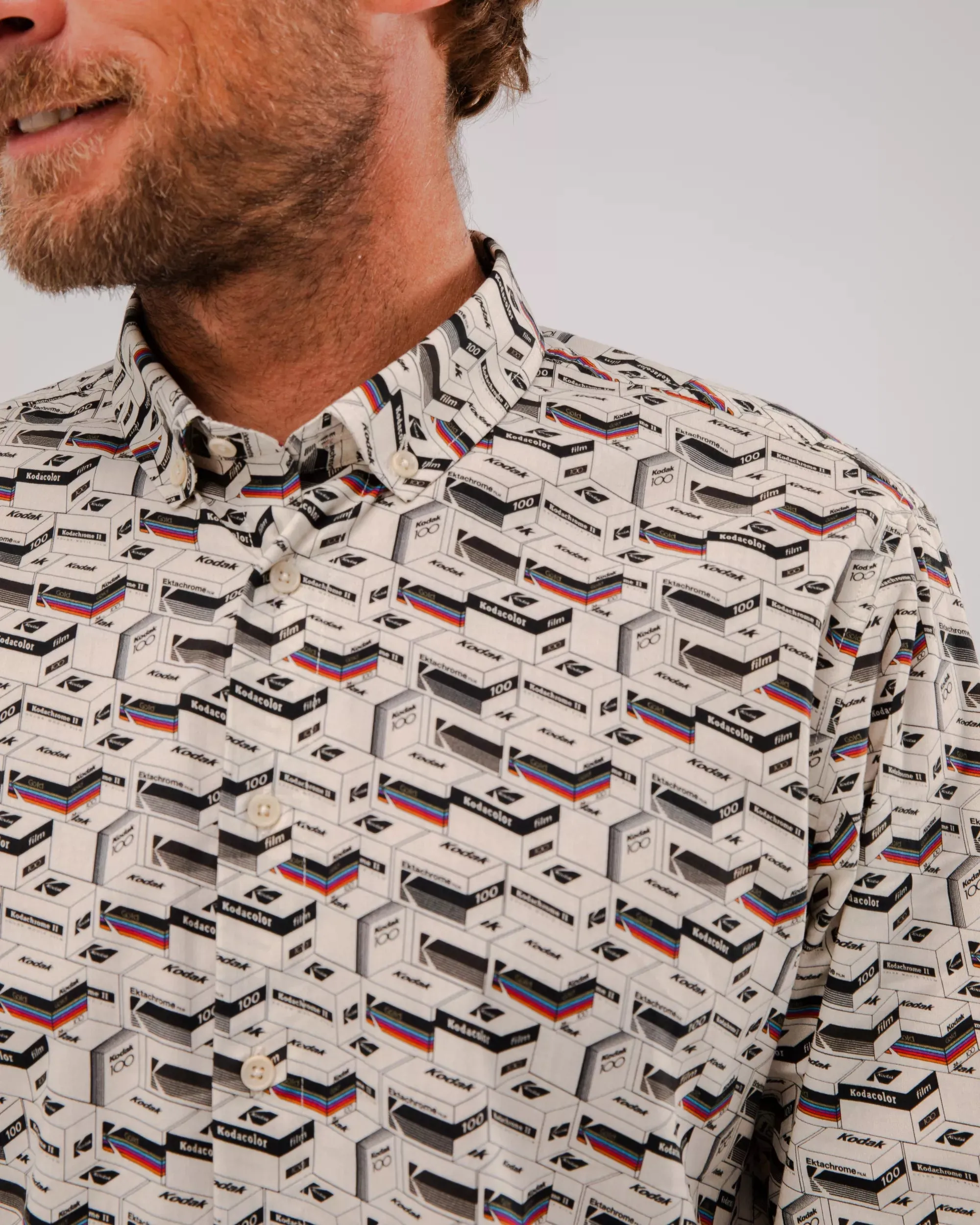 Summer Vibes Kodak Film Shirt Ecru