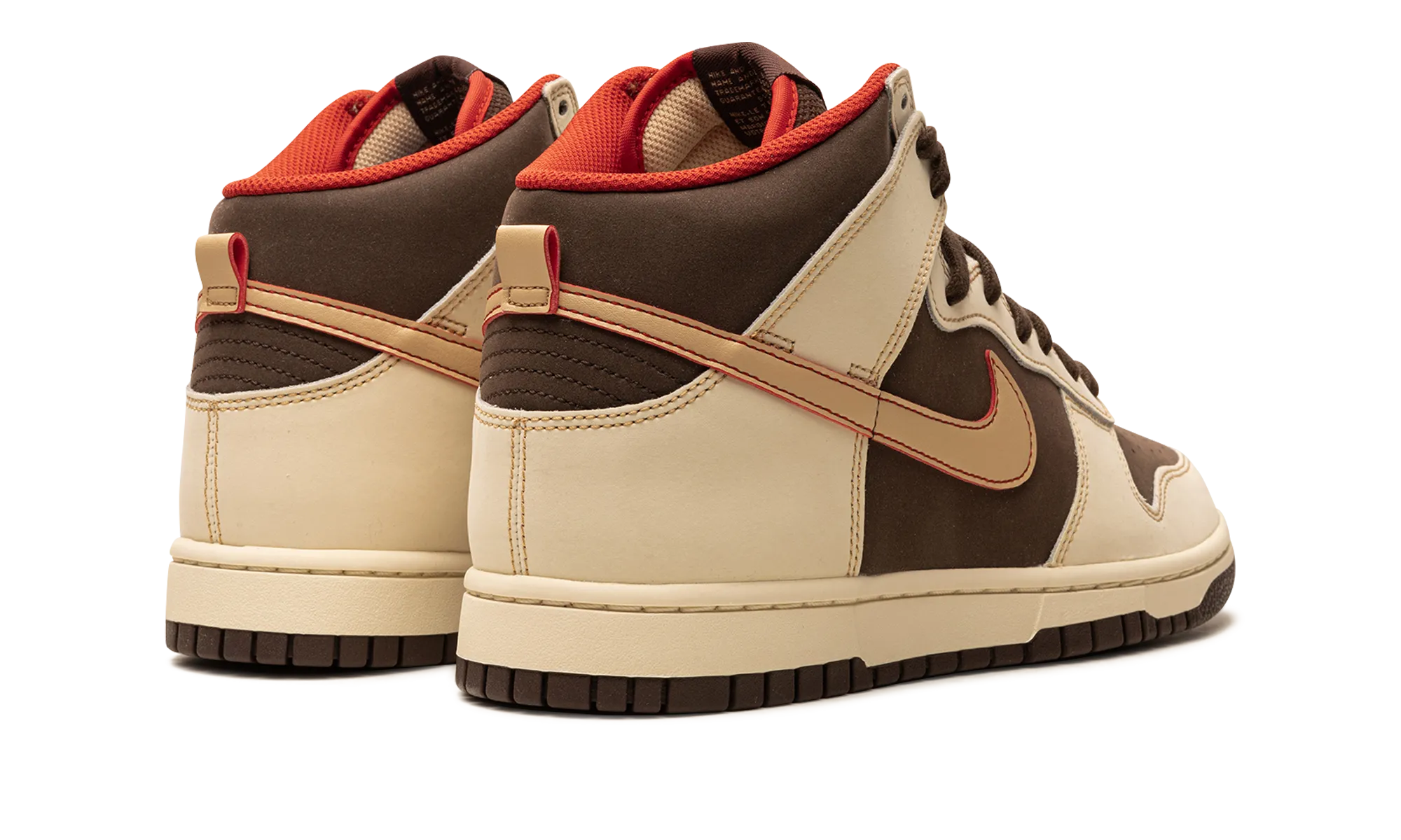 Quick lace Heavy Duty Dunk High "Baroque Brown"