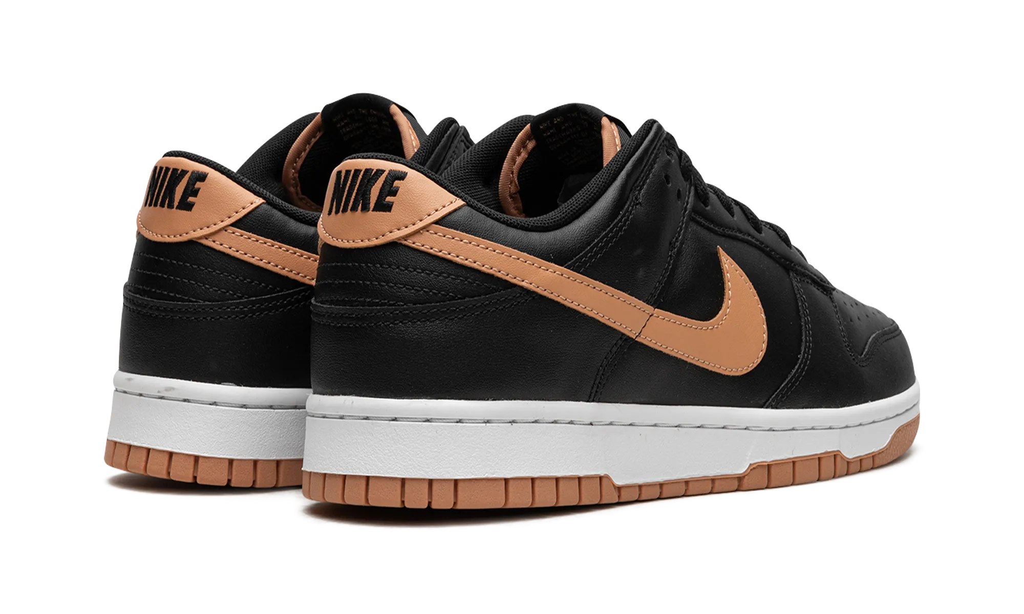 Flexible Uppers Dunk Low "Black / Amber Brown"
