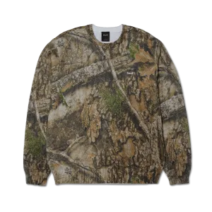 Huf x Realtree Crewneck Sweater Ribbed Cuffs
