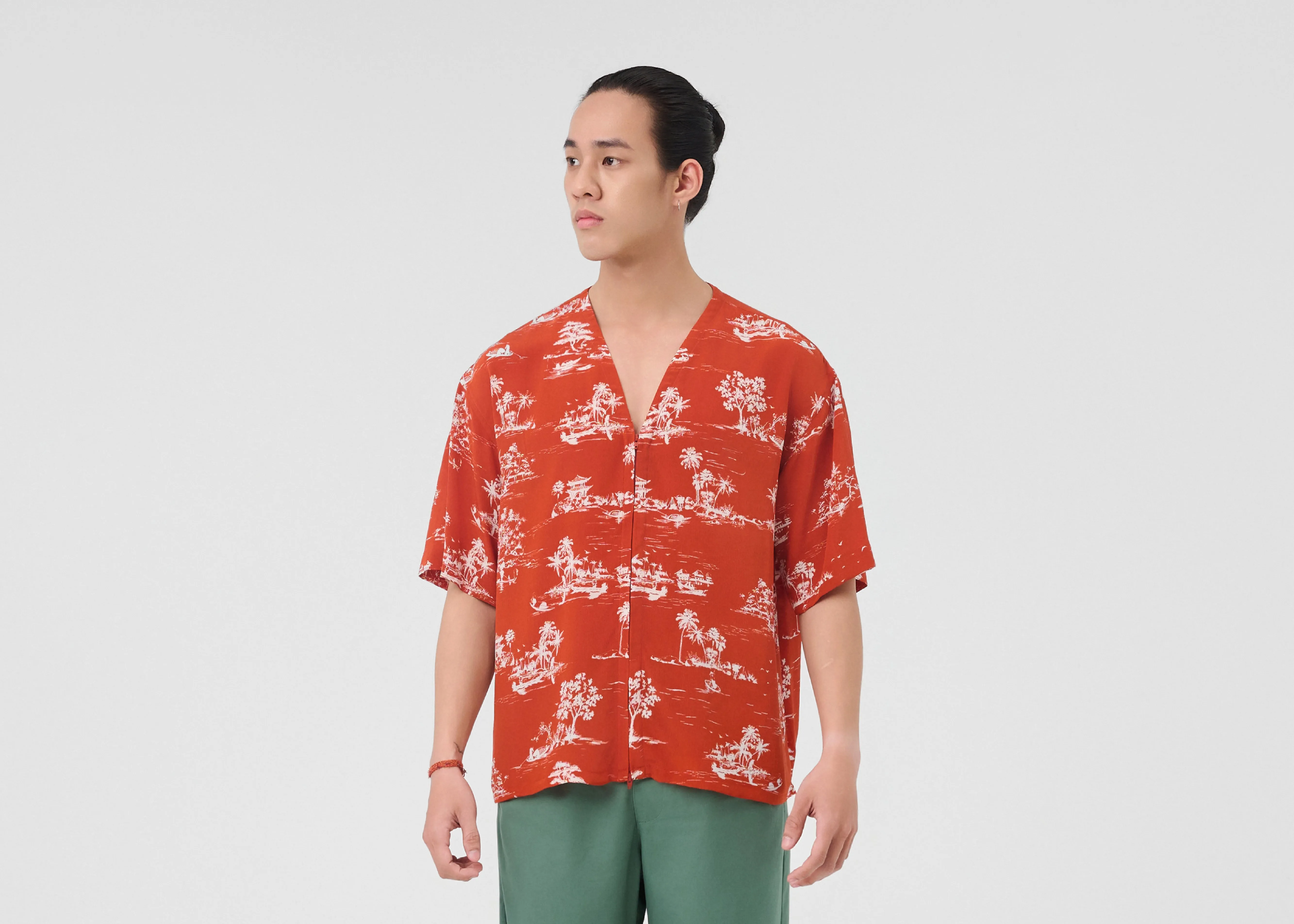 Geometric Print SA DEC - WARM REVERIE