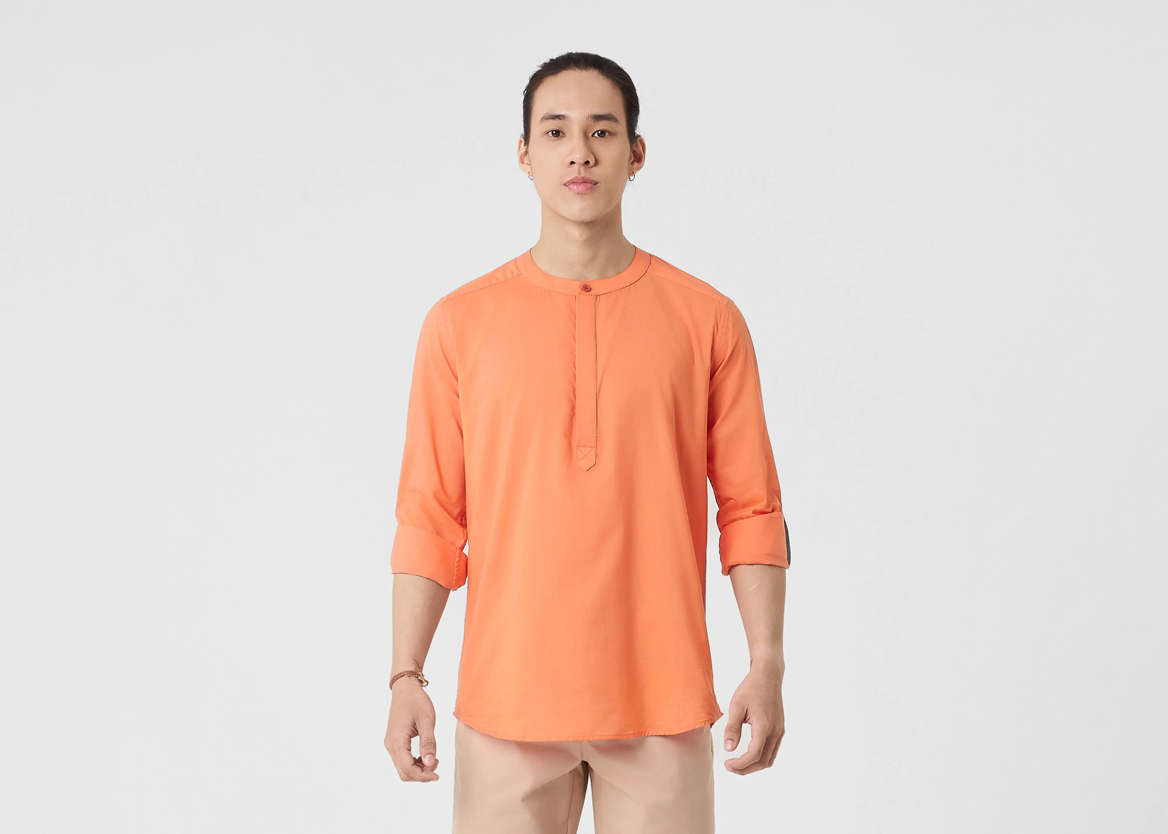 V-neck style SAGITTA - MELON