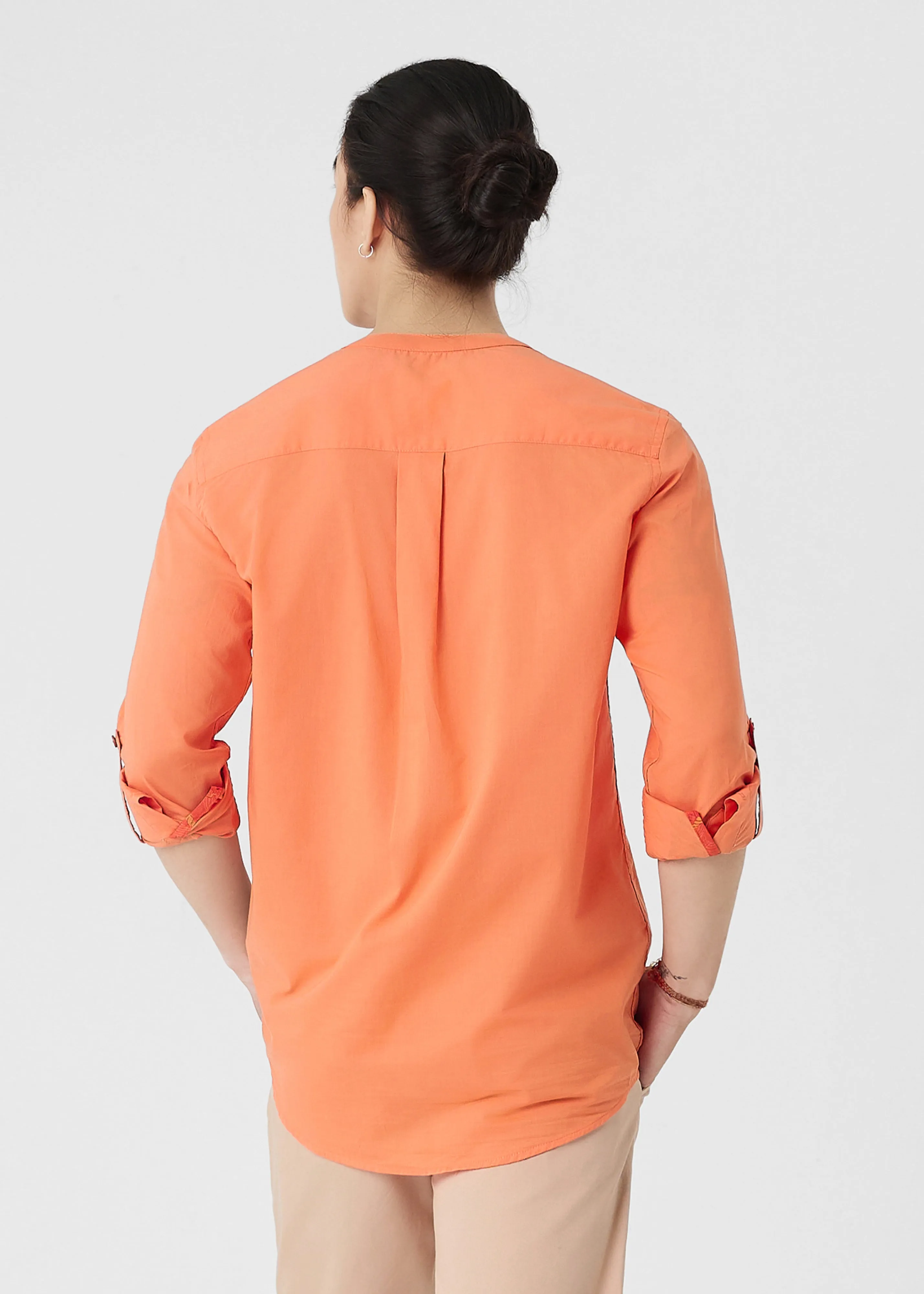 SAGITTA - MELON Double Stitched Hems