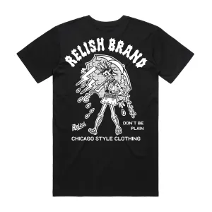 Ultra Soft Texture Casual Day Wear Salty Punk - Umbrella Tee