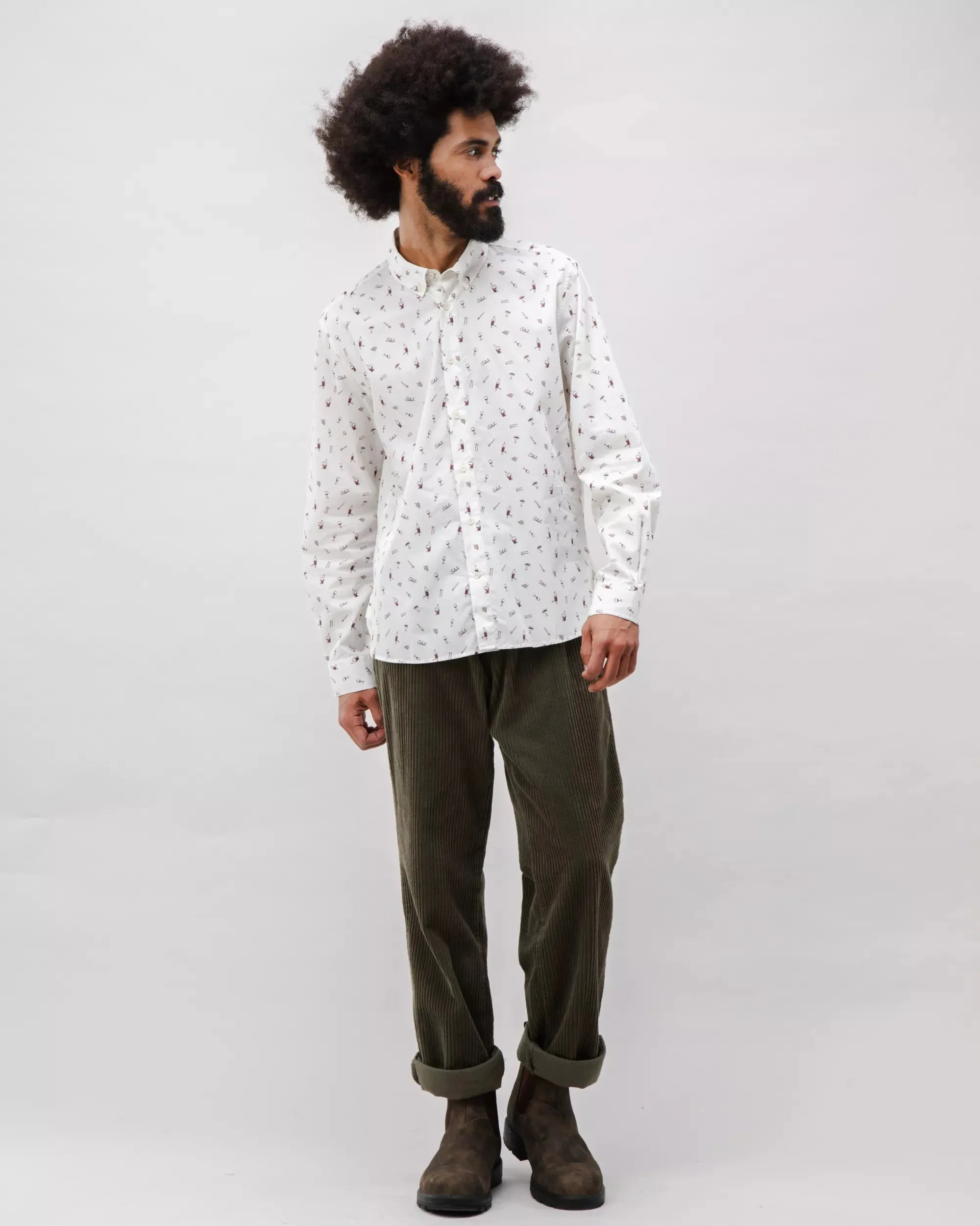 Salut Cotton Shirt Ecru All-Occasion Wear