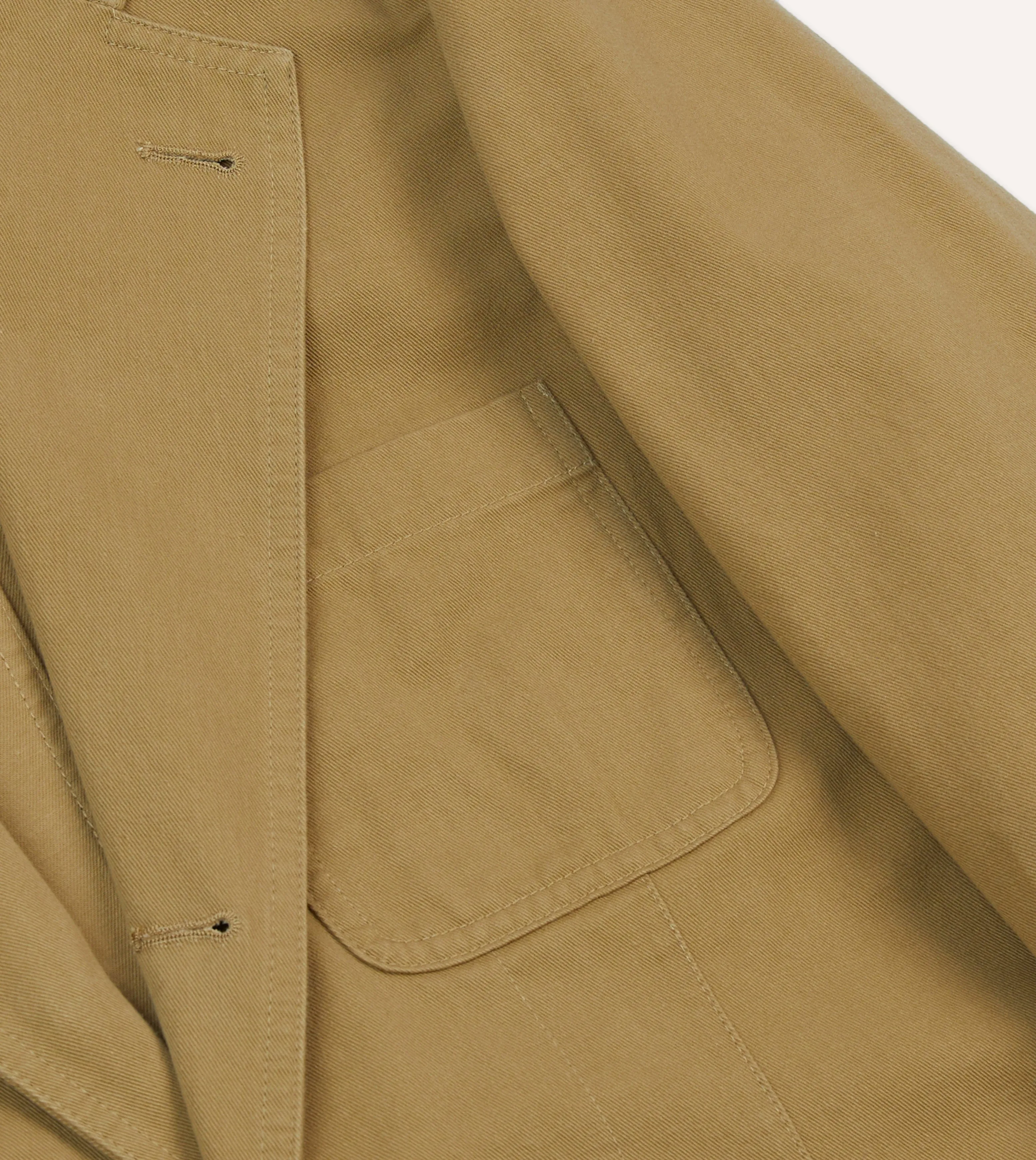 Sand Vintage Wash Cotton Games Blazer Mk. I Insulated Padding Zipper Closure System