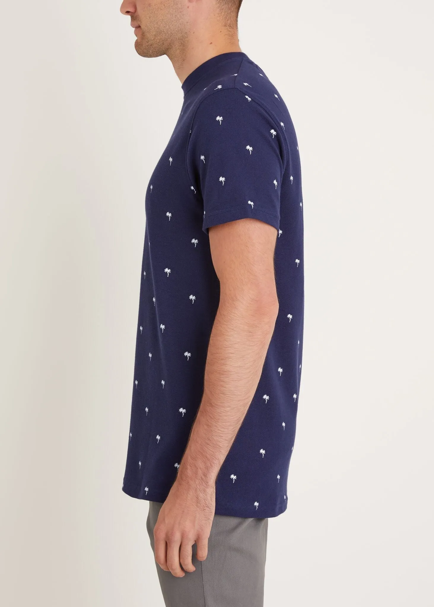 Sandunes T-Shirt - Navy Sharp Line