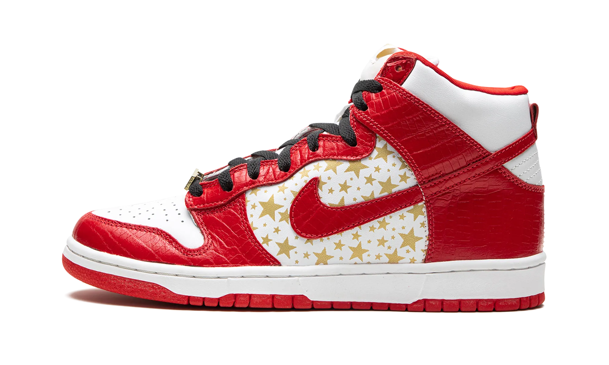 Low Top Style Smooth Finish SB Dunk High Pro "Supreme - Red Stars (2003)"