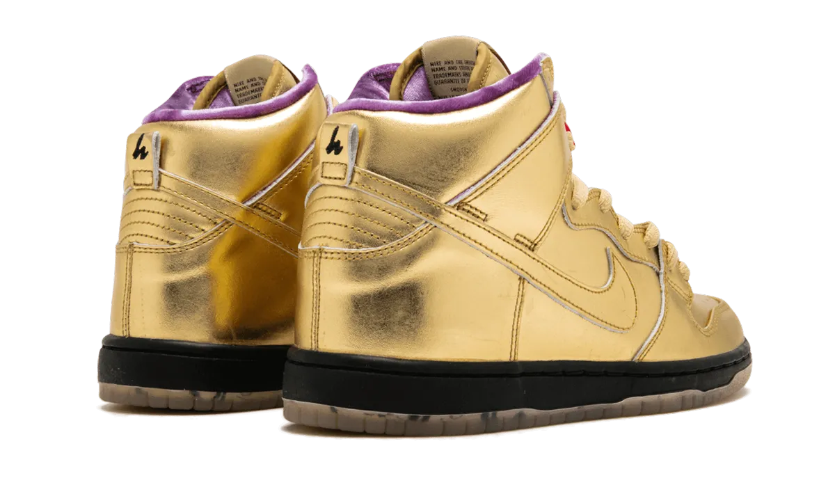 SB Dunk High QS "Humidity - Trumpet" Lightweight Step