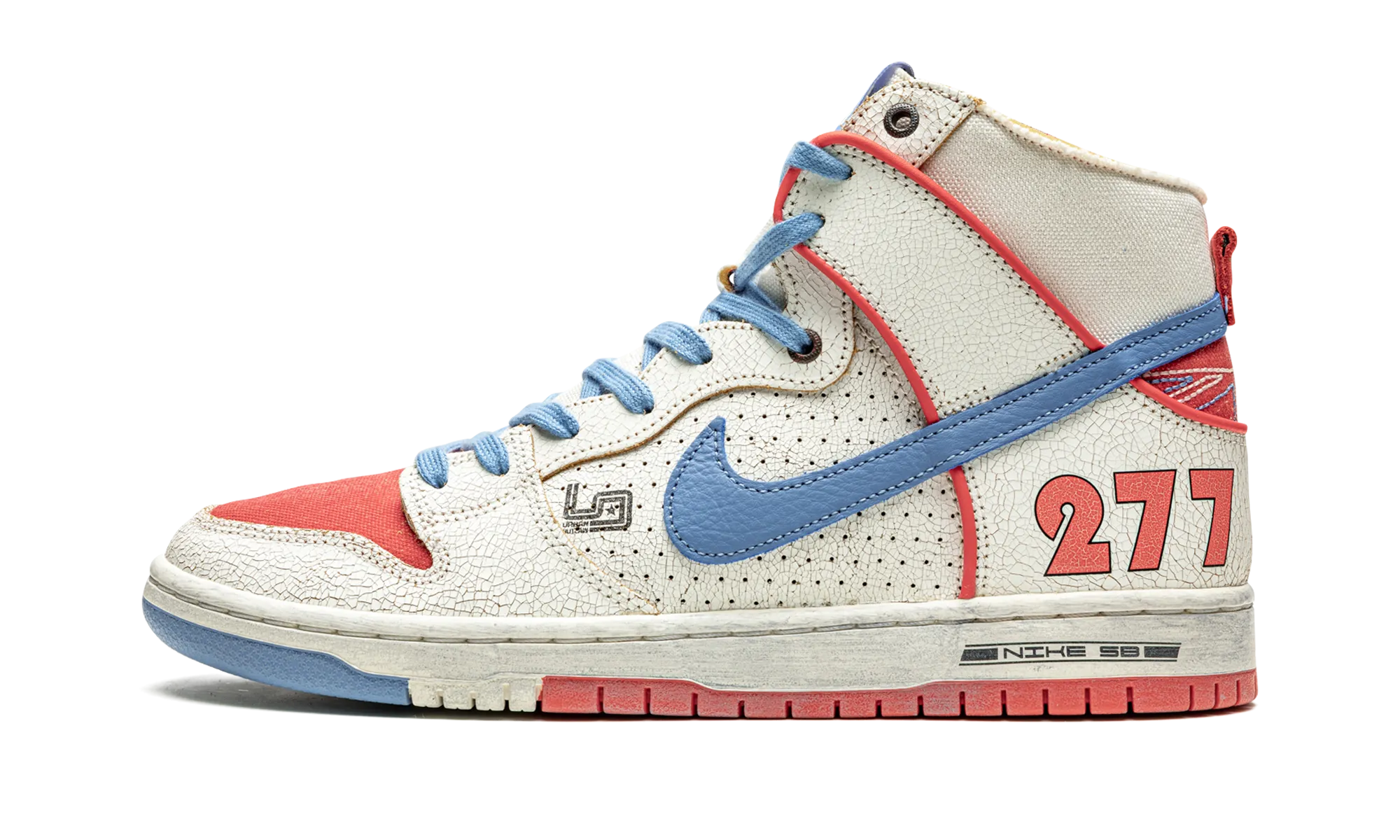 Elastic laces Quick Flex Ride SB Dunk High "Ishod Wair x Magnus Walker"
