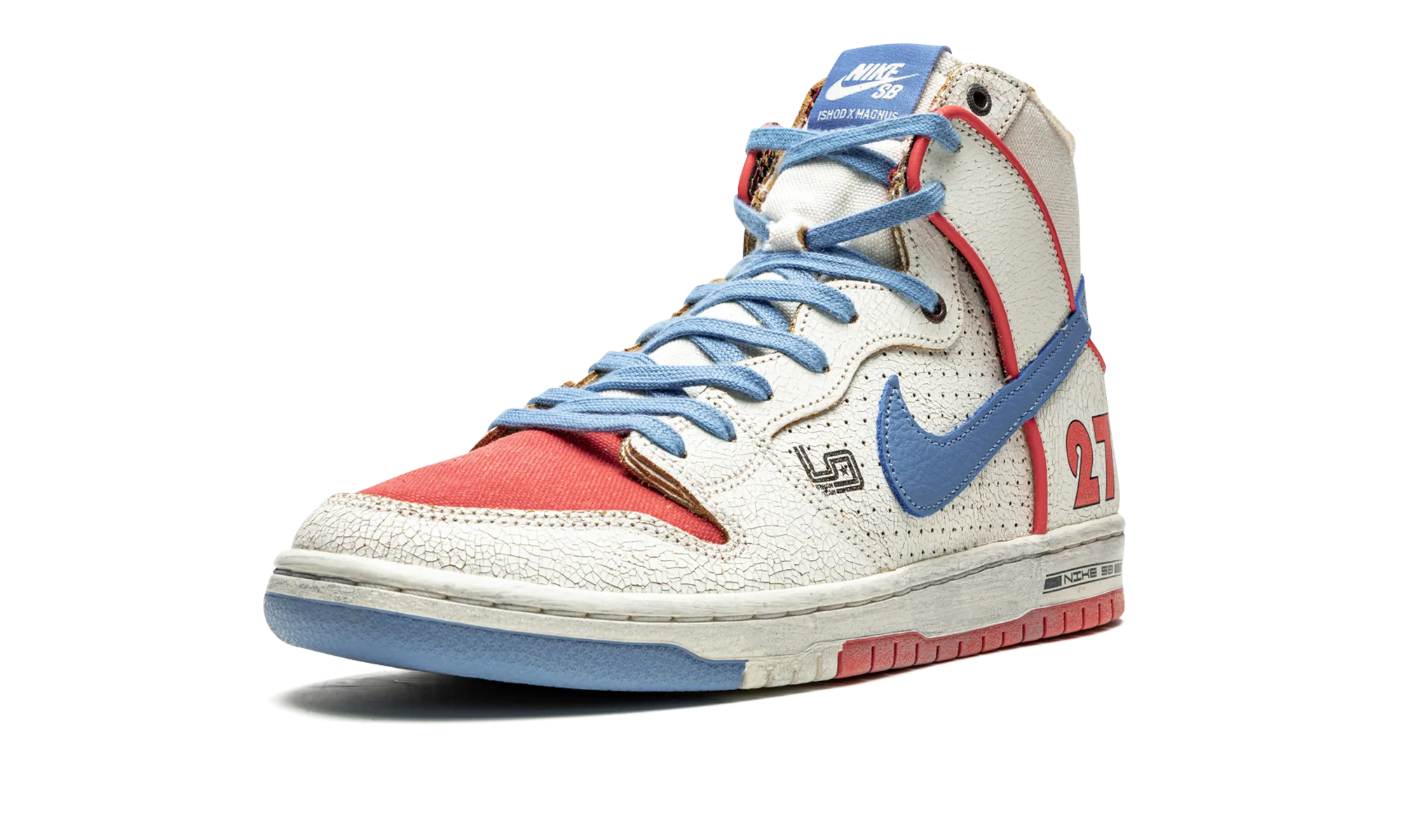 SB Dunk High "Ishod Wair x Magnus Walker" Lightweight Design High Speed Ride