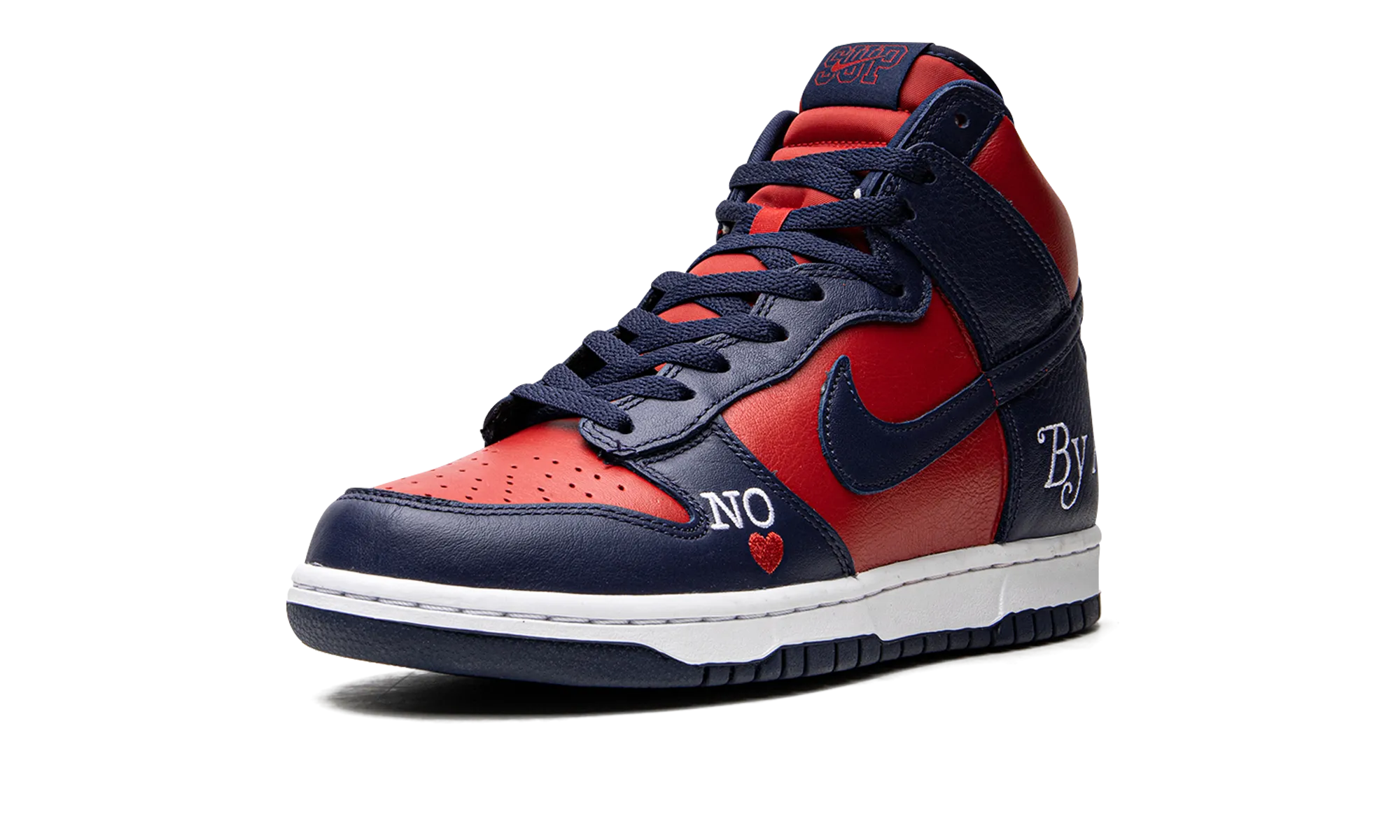 Sport Training Rapid Style SB Dunk High "Supreme - By Any Means - Navy/Red"