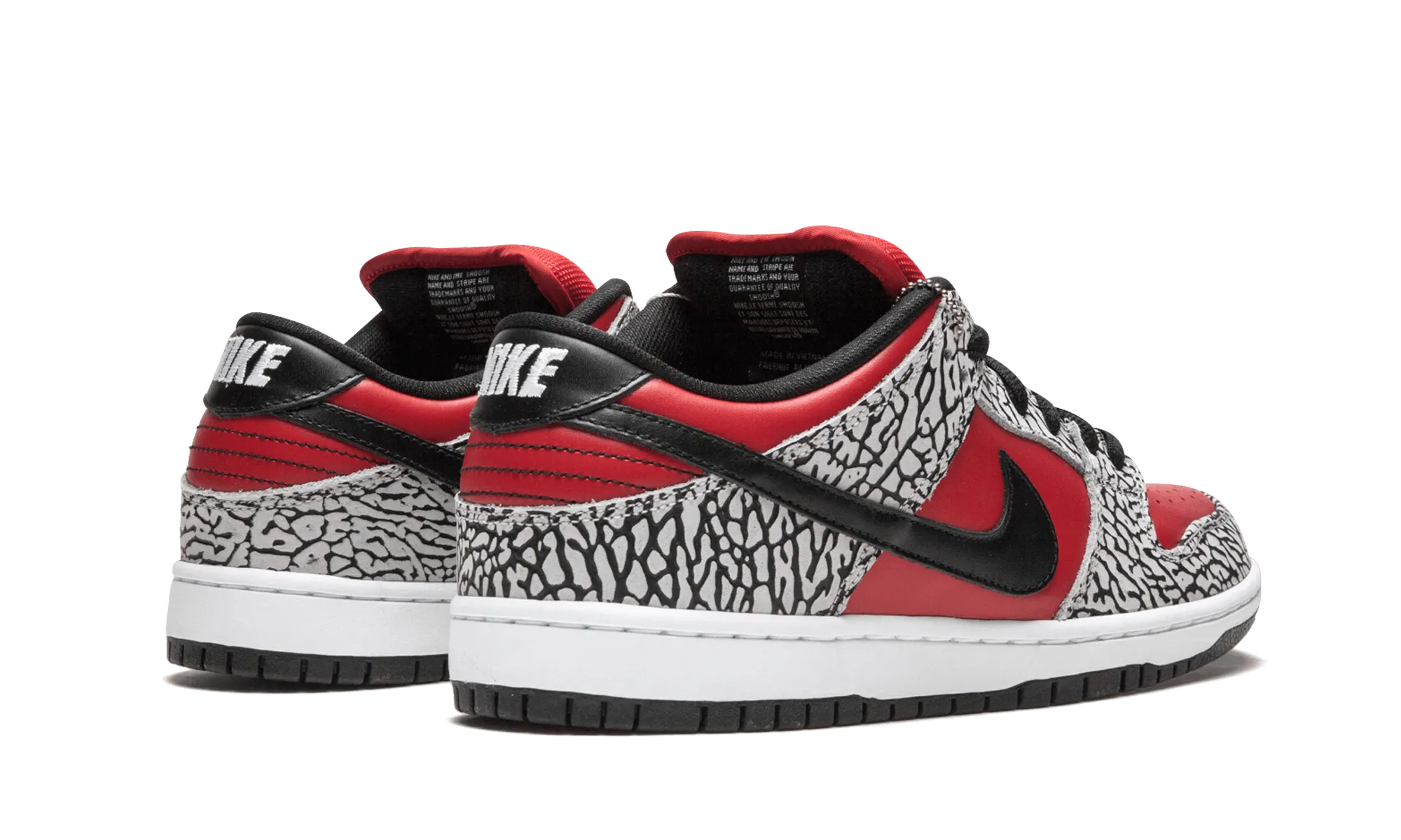 Grip Flex SB Dunk Low Premium "Supreme - Red Cement"