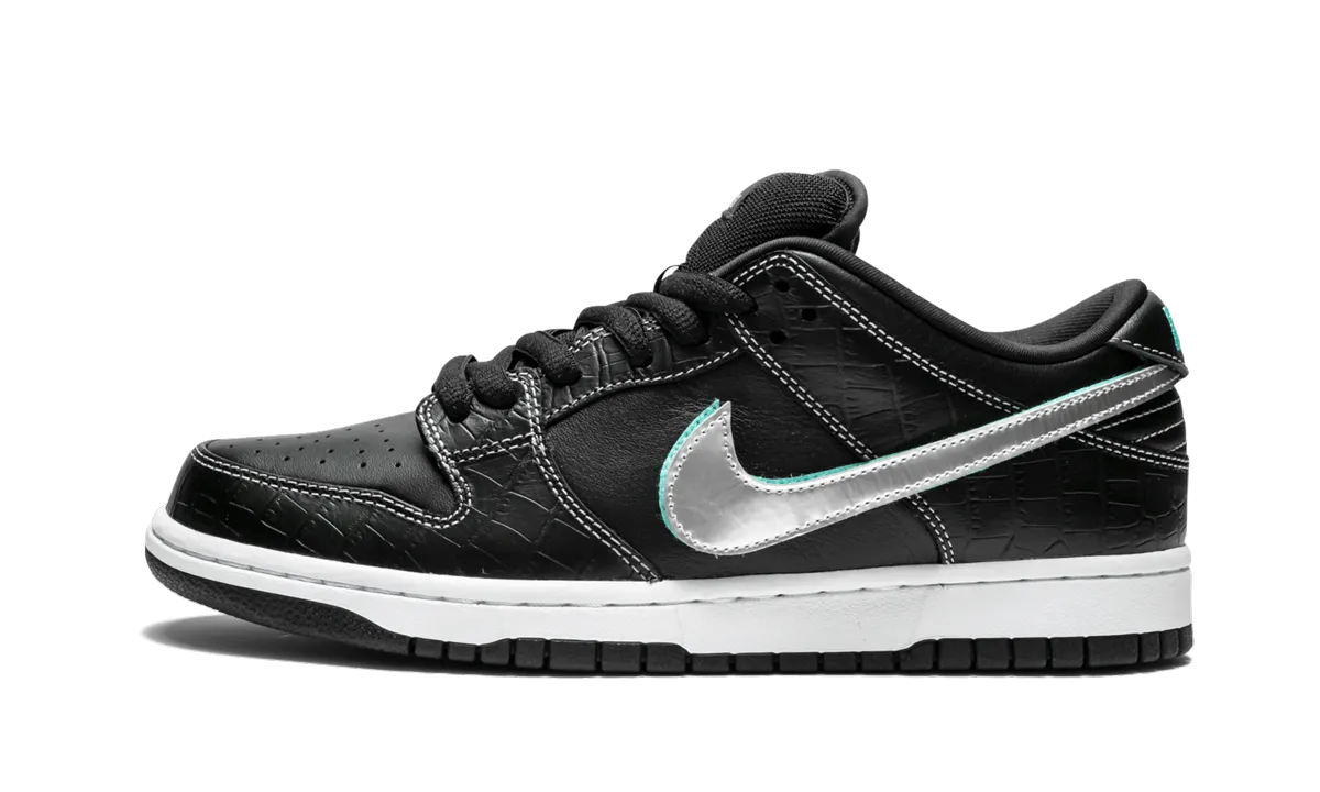 SB Dunk Low Pro OG QS "Black Diamond" Flexible Midsole