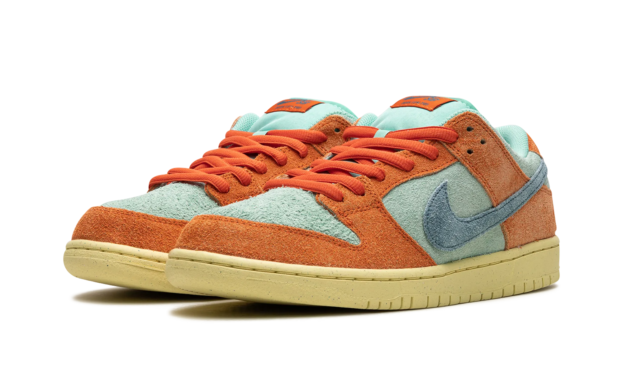 SB Dunk Low Pro Prm "Noise Aqua" Supportive arch Secure Style