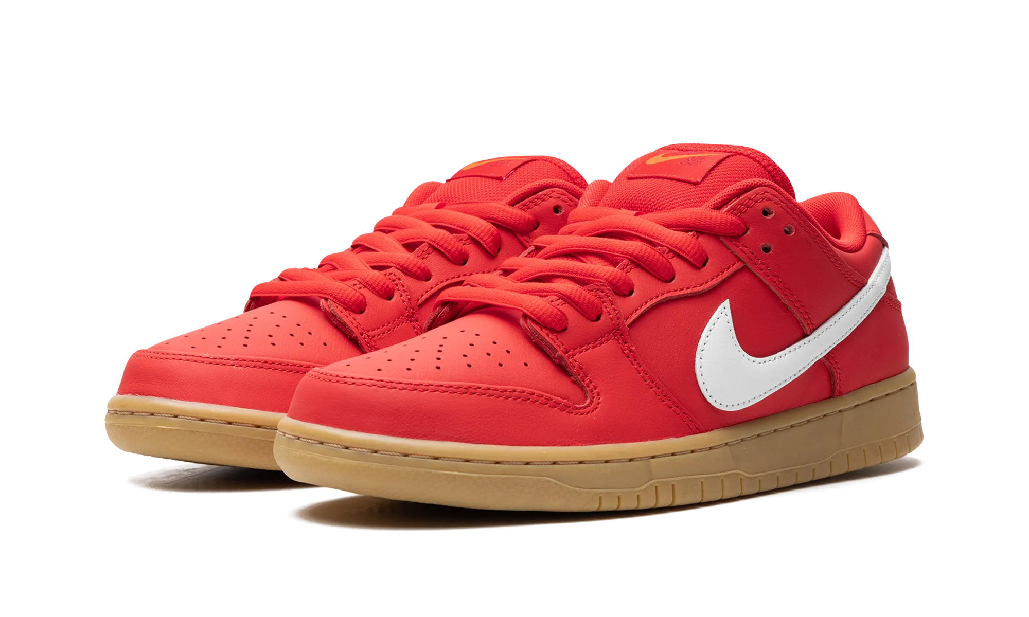 SB Dunk Low Pro "University Red Gum" Heat resistant Side Impact