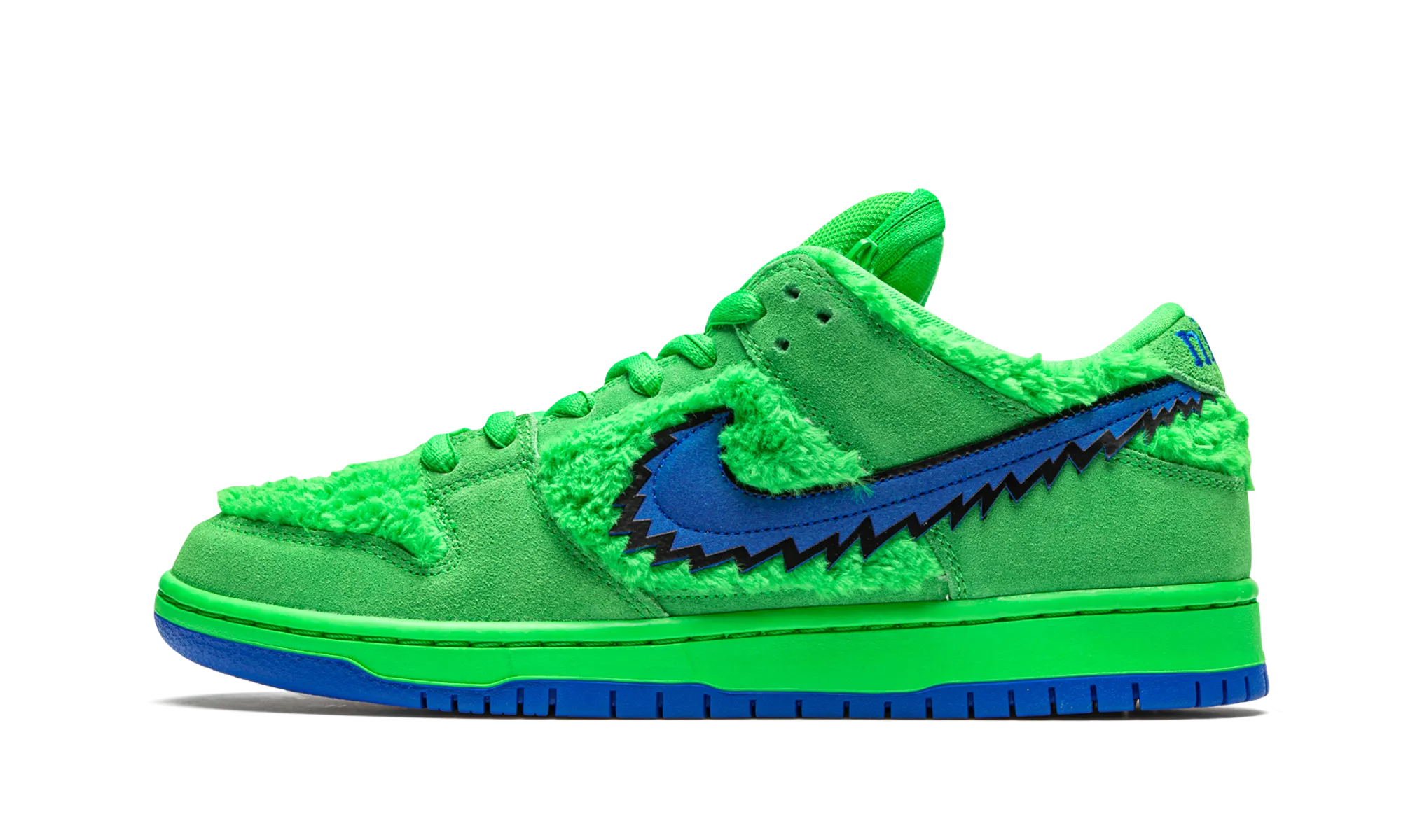 On The Go SB Dunk Low "Grateful Dead - Green Bear"