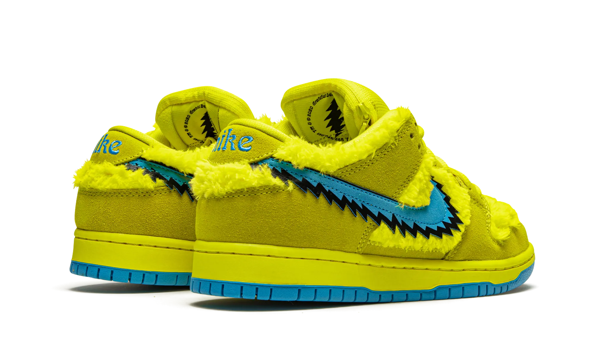 SB Dunk Low "Grateful Dead - Yellow Bear" Creative Style Anti Abrasion