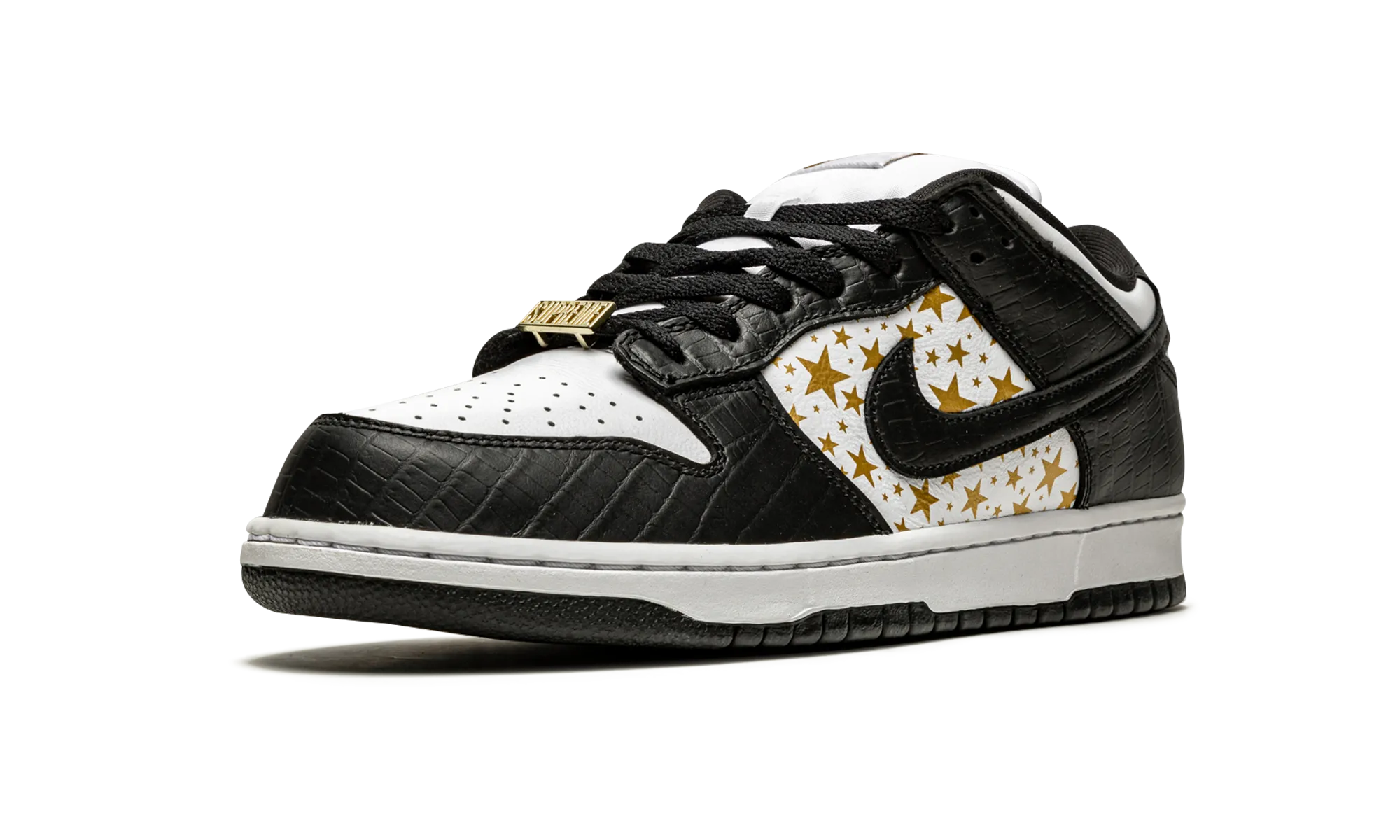 Speed Performance Fit Trend Driven SB Dunk Low "Supreme - Stars - Black"