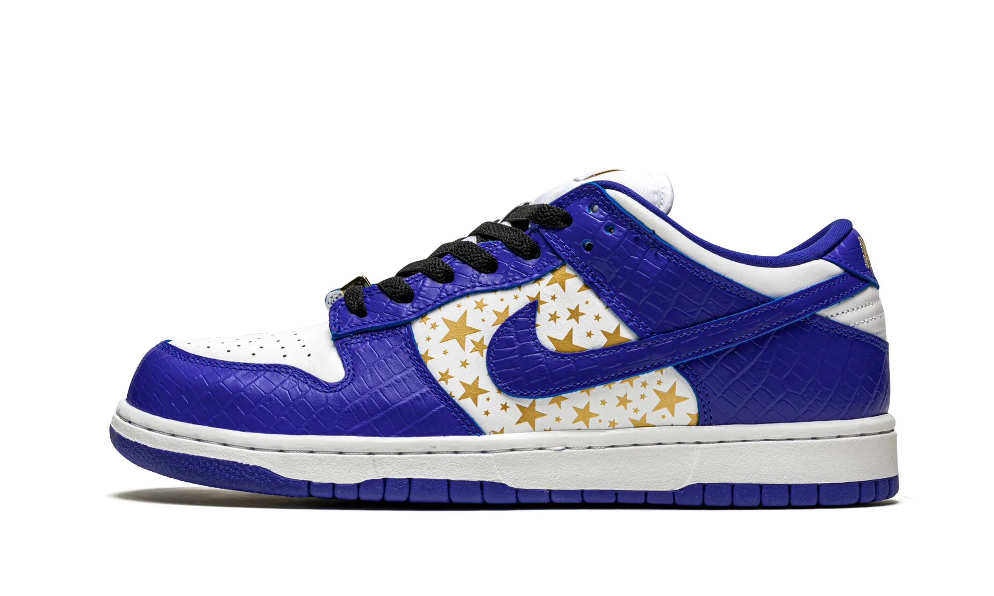 Sturdy Construction SB Dunk Low "Supreme - Stars - Hyper Blue"